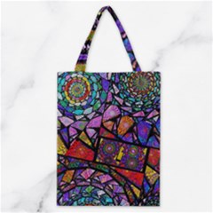Fractal Stained Glass Classic Tote Bag