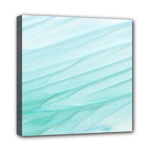 Blue Texture Seawall Ink Wall Painting Multi Function Bag	