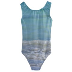 Minty Ocean Kids  Cut-out Back One Piece Swimsuit
