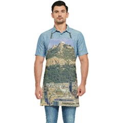 Atenas Aerial View Cityscape Photo Kitchen Apron
