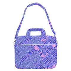 Root Humanity Barcode Purple Pink And Galuboi Macbook Pro Shoulder Laptop Bag (large)