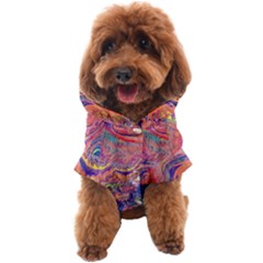 Painted Feathers Dog Coat