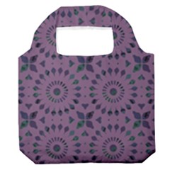 Kaleidoscope Scottish Violet Premium Foldable Grocery Recycle Bag