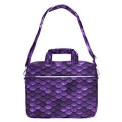 Purple Scales! Macbook Pro 16  Shoulder Laptop Bag
