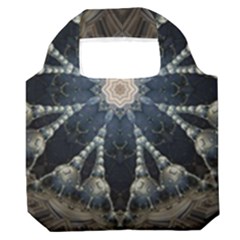 Mandala Ornament Background Premium Foldable Grocery Recycle Bag