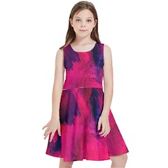 Background-03 Kids  Skater Dress
