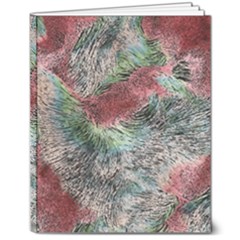 Design Pattern Scarf Gradient 8  X 10  Hardcover Notebook