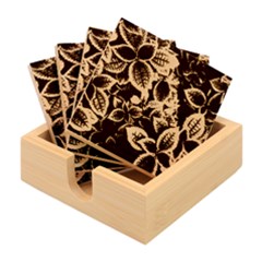Shanghai Botanical Garden Bamboo Coaster Set