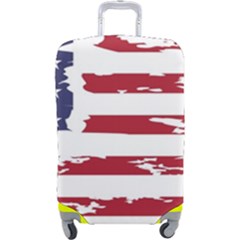 Flag Usa Unite Stated America Luggage Cover (large)