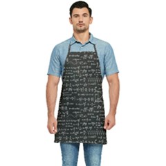 Math-equations-formulas-pattern Kitchen Apron