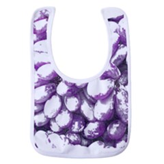Grapes T- Shirt Purple Grapes Photo T- Shirt Baby Bib