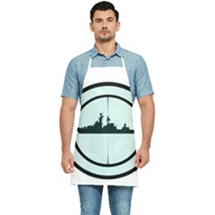 Ship Target Destroyer Warship Kitchen Apron