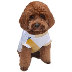 Blue Ufo Illustration Unidentified Flying Object Cartoon Dog T-shirt