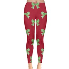 Xmas Ribbon Leggings 