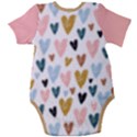 Personalized Heart Name Baby Short Sleeve Bodysuit Baby Short Sleeve Bodysuit View2