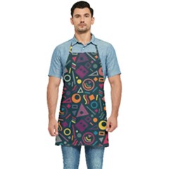 Random, Abstract, Forma, Cube, Triangle, Creative Kitchen Apron