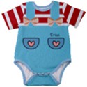 Personalized One Piece Name Baby Short Sleeve Bodysuit Baby Short Sleeve Bodysuit View1