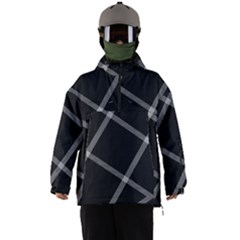 Stripes, Zigzag, Surface, Pattern, Men s Ski And Snowboard Waterproof Breathable Jacket