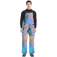Smokescreen Men s Side Zip Front Pouch Ski And Snowboard Bib Pants	