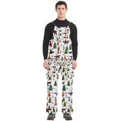 Little Red Riding Hood Seamless Men s Side Zip Front Pouch Ski And Snowboard Bib Pants	