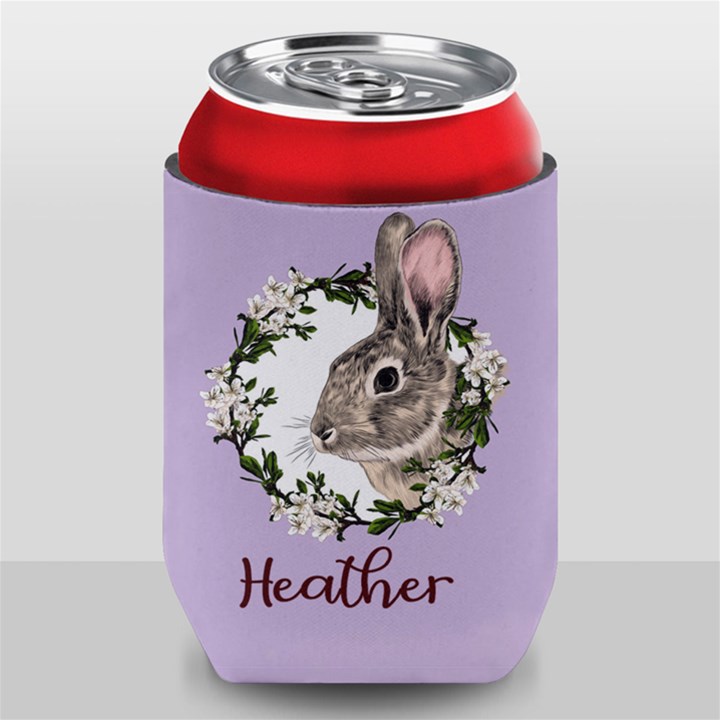 Personalized Easter Rabbit Name Can Cooler
