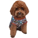 Custom Dog Illustration Pattern Name Any Text Dog T-Shirt View1