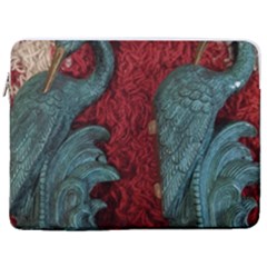 Birds 17  Vertical Laptop Sleeve Case With Pocket