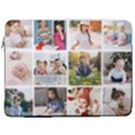 Personalized 12 Photo Laptop Sleeve Case with Pocket 17  Vertical Laptop Sleeve Case With Pocket View1