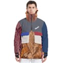 Custom Mix Color Any Text Name Men s Pullover Zip Ski and Snowboard Waterproof Breathable Jacket View1