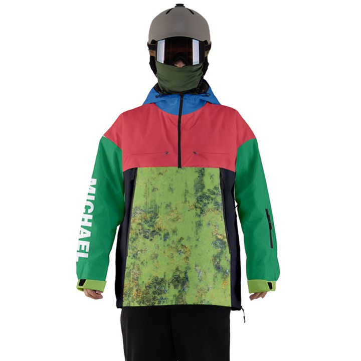 Custom Mix Color Any Text Name Men s Ski and Snowboard Waterproof Breathable Jacket