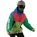 Custom Mix Color Any Text Name Men s Ski and Snowboard Waterproof Breathable Jacket View3