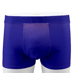 Cotton Candy Pink To Navy Blue Bilinear Gradient Men s Boxer Briefs