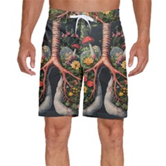 Lungs Health Men s Beach Shorts