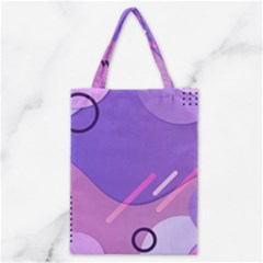 Colorful Labstract Wallpaper Theme Classic Tote Bag