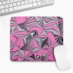 Foolish Movements Pink Effect Jpg Large Mouse Pad (rectangle)