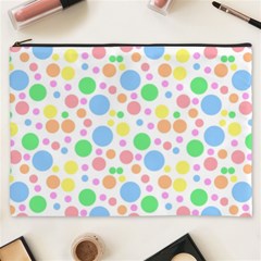 Pastel Bubbles Cosmetic Bag (xxxl)