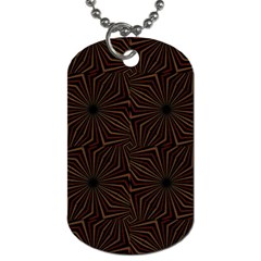 Tribal Geometric Vintage Pattern  Dog Tag (one Sided)