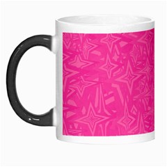 Abstract Stars In Hot Pink Morph Mug