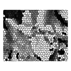 Mosaic Stones Glass Pattern Double Sided Flano Blanket (large) 