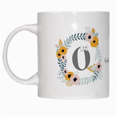 Flower Rose White Coffee Mug