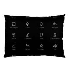 Art Desktop Icons Vector Clipart Pillow Case