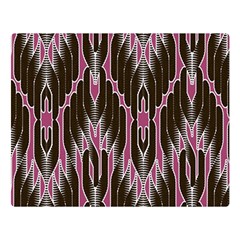 Pearly Pattern Double Sided Flano Blanket (large) 