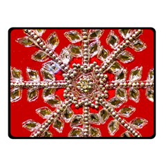 Snowflake Jeweled Fleece Blanket (small)
