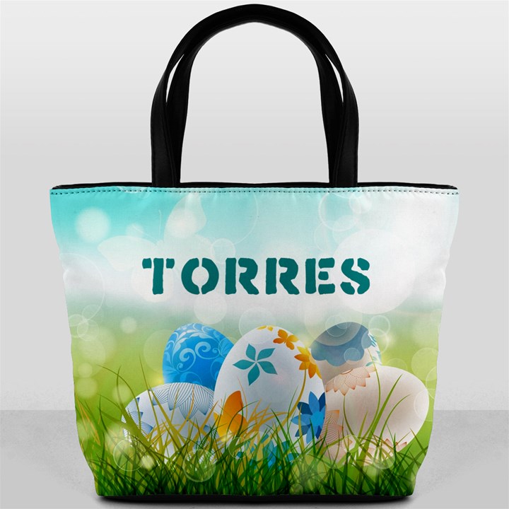 Easter Egg Hunter  Bucket Handbag