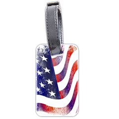 Usa Flag America American Luggage Tags (two Sides)