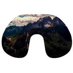 Italy Valley Canyon Mountains Sky Travel Neck Pillows