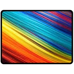 Rainbow Fleece Blanket (large) 