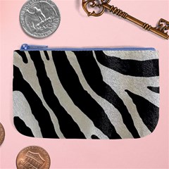 Zebra Print Large Coin Purse