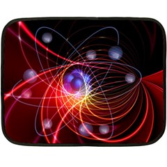 Physics Quantum Physics Particles Fleece Blanket (mini)
