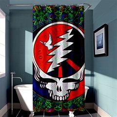 Grateful Dead Shower Curtain 36  X 72  (stall) 